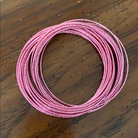 pink glittery bangles - Picture 2 of 2